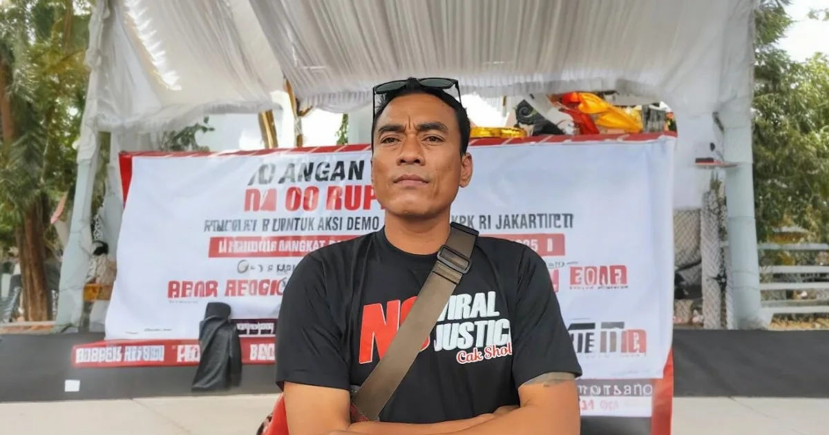 Kawal Sidang 'Tongtek Maut', Komandan AMPB Botok Pertanyakan Transparansi Hukum di Pati