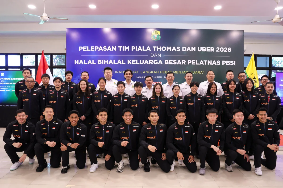 PBSI Rilis Skuad Piala Thomas & Uber 2026: Kombinasi Senior dan Debutnya Pemain Muda Menuju Denmark