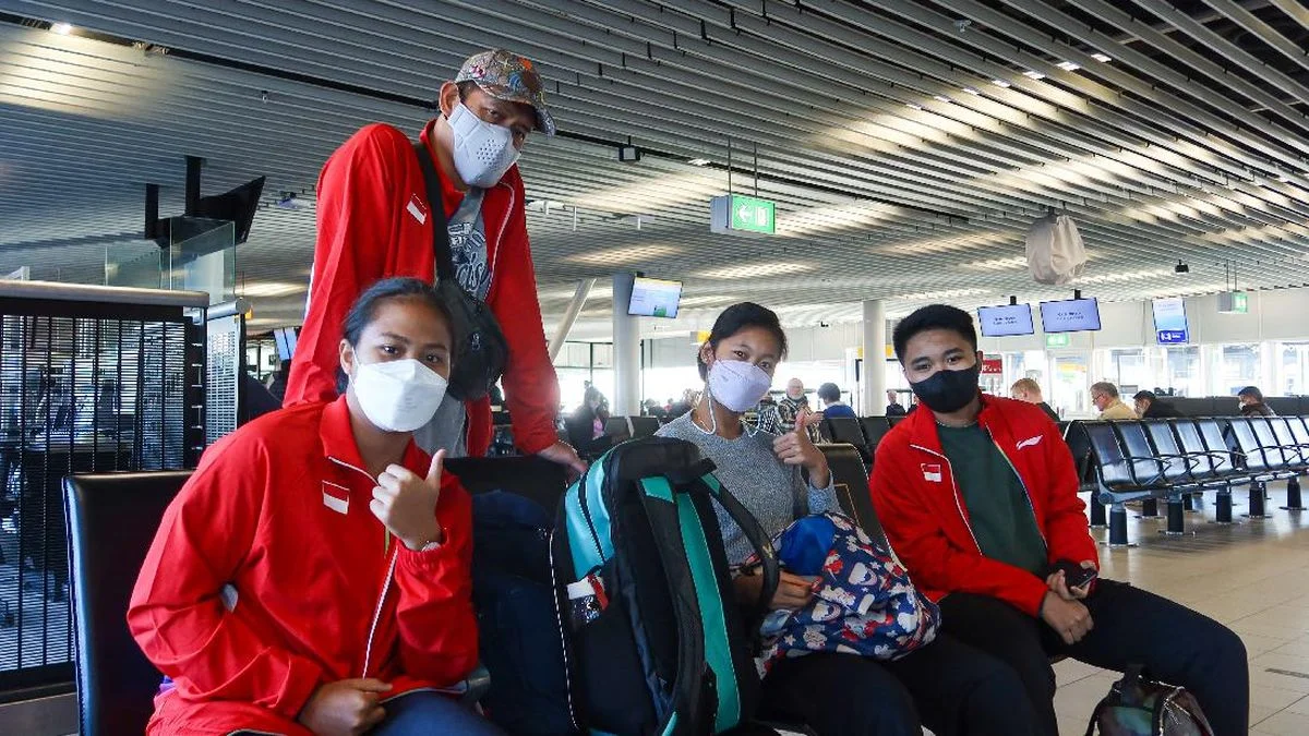 Tiba di Denmark, Tim Thomas & Uber Indonesia Langsung Gelar Latihan Aklimatisasi di Horsens
